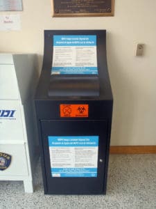 Saugus Police Department Sharps Kiosk (Courtesy Photo)