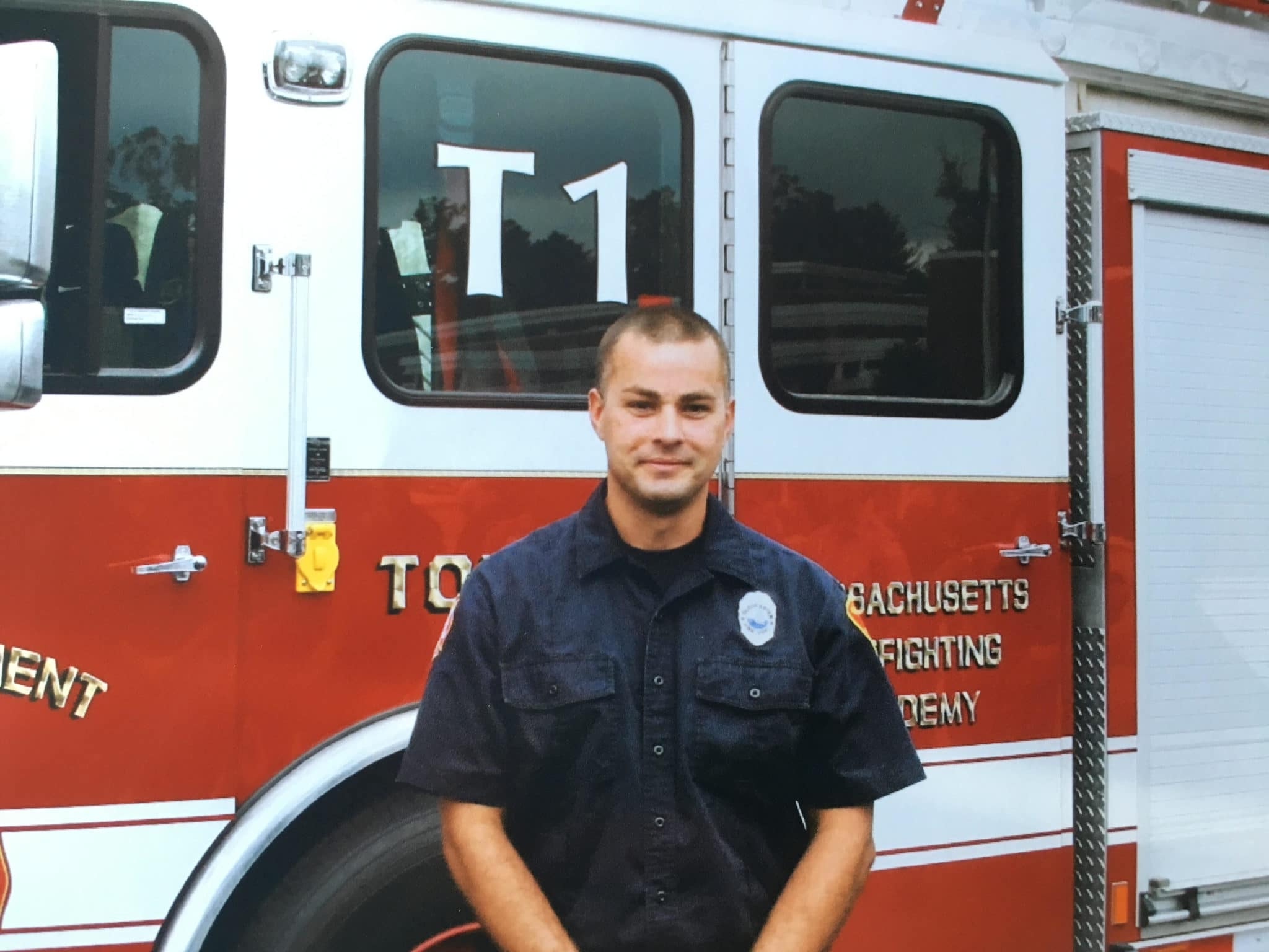 Gloucester Firefighter David Barrett graduated from the Massachusetts Firefighting Academy today. (Courtesy Photo)