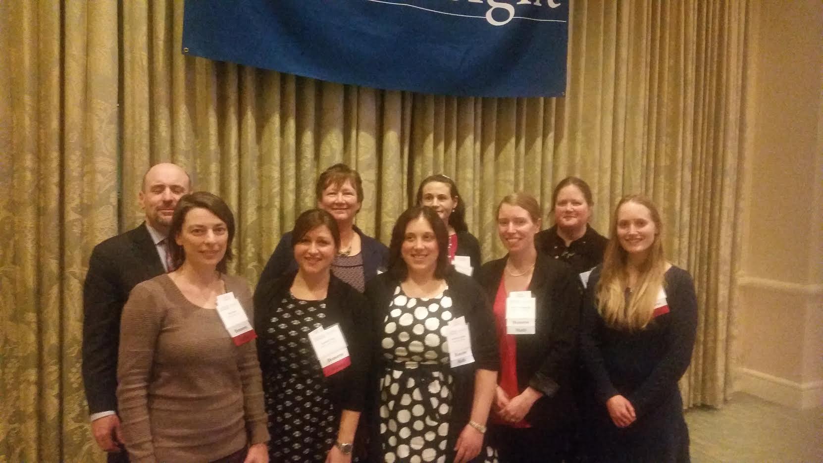 Eight teachers from Melrose High School were recognized during the Partners in Excellence celebration. (Courtesy Photo)