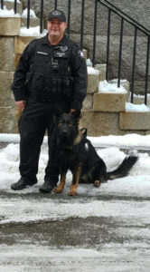 Officer Eric Marshall and K-9 Epic. (Courtesy Photo)