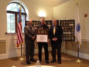 Left-to-right: Chief Cudmore, Sergeant Scott Hatch, and Lieutenant David Thomson. (Courtesy of the Georgetown Police Department)