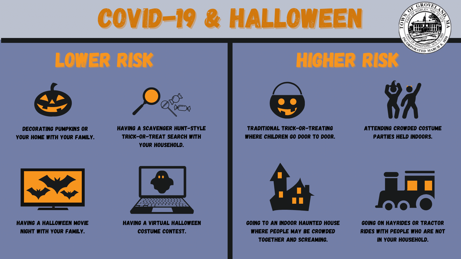 Town of Groveland Shares Trick-or-Treat and Halloween Safety Tips ...