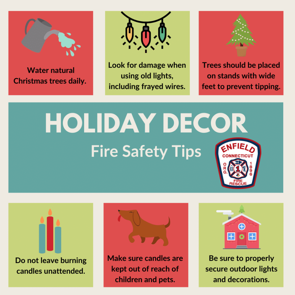 Enfield Fire District 1 Shares Tips for Holiday Fire Safety | John ...