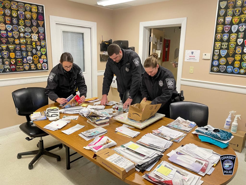 Cohasset Police Department Investigating Following String of Overnight ...