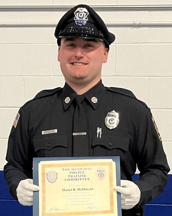 Groveland Police Officer Graduates from Police Academy | John Guilfoil ...