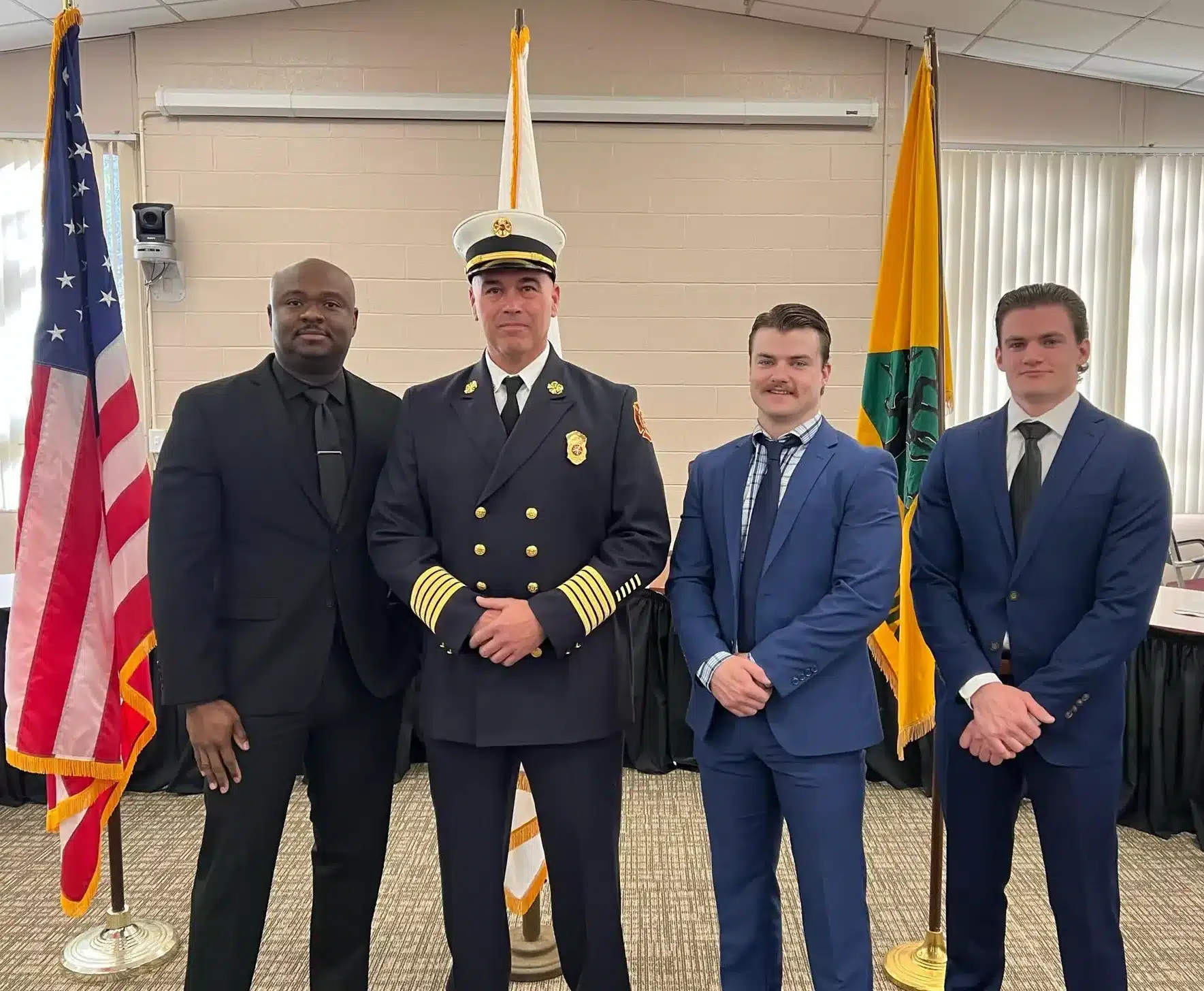 North Reading Fire Department Welcomes Three New Recruits | John ...
