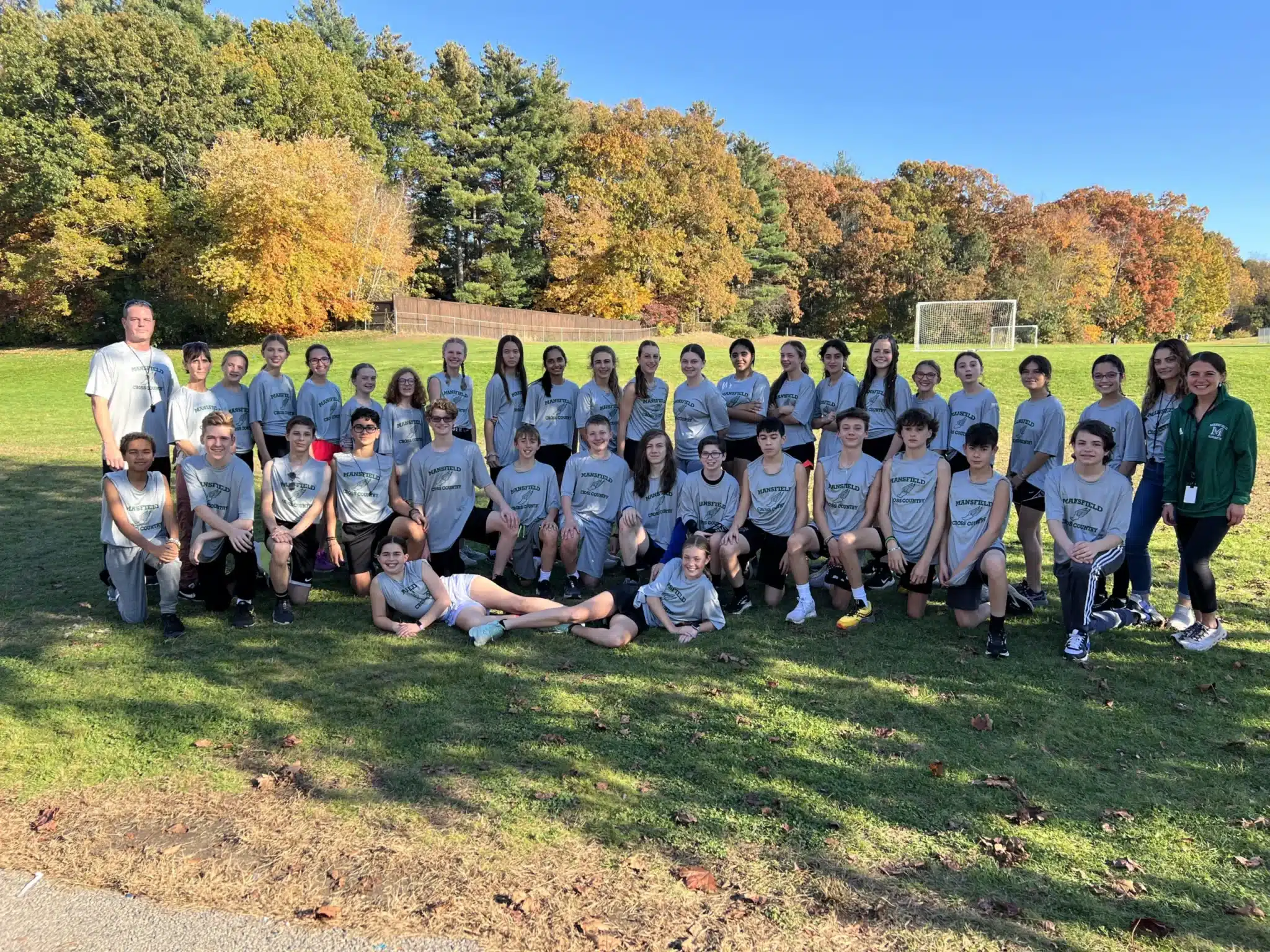 Qualters Middle School Cross Country Team Celebrates Successful