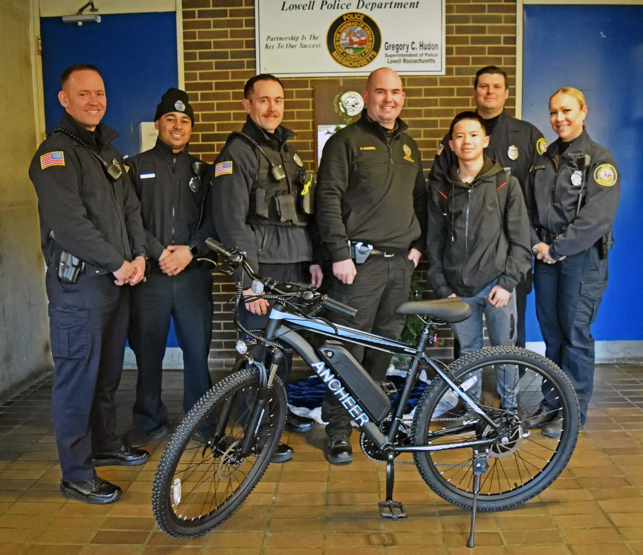 Tim Roussell Lowell Police Unions Buy New Bike for Youth Whose Bike Was Stolen ...