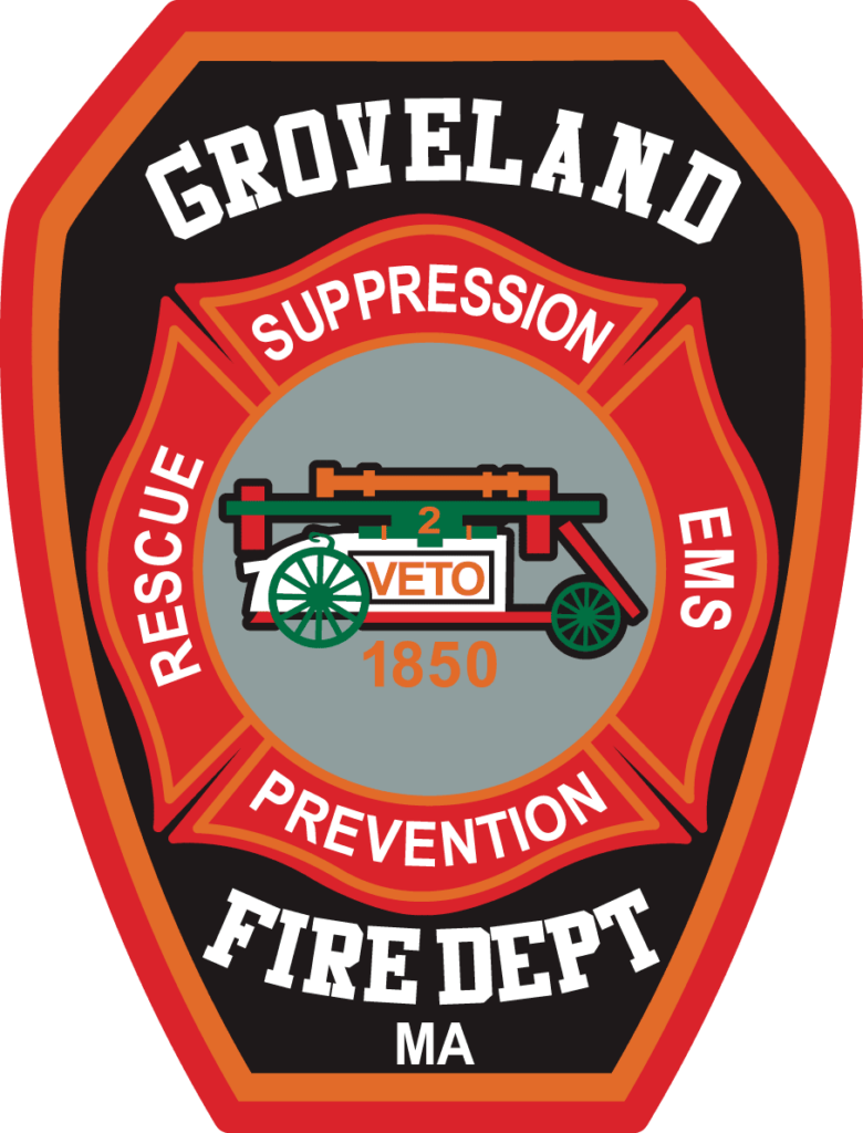 Groveland Fire Department Responds to Brush Fire on West Newbury
