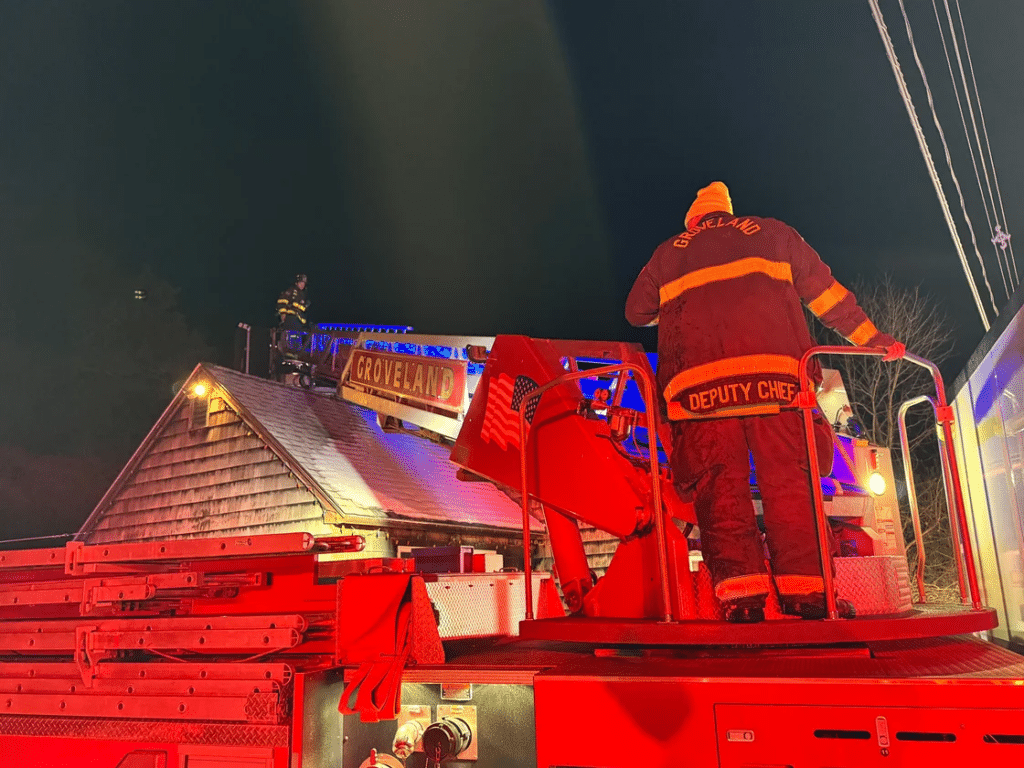 Groveland Fire Department Extinguishes Chimney Fire in Home on King