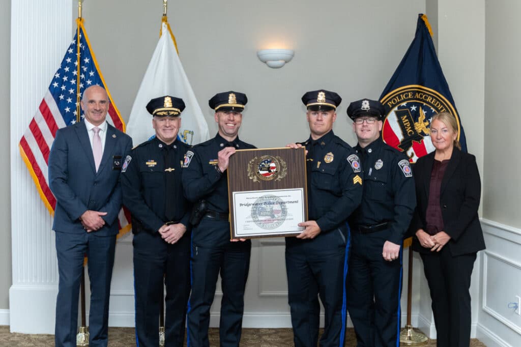 Bridgewater Police Department Earns Re-Accreditation from Massachusetts ...