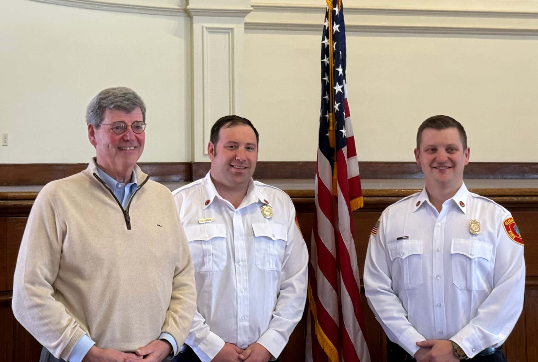Gloucester Fire Department Promotes Four Members | John Guilfoil Public ...